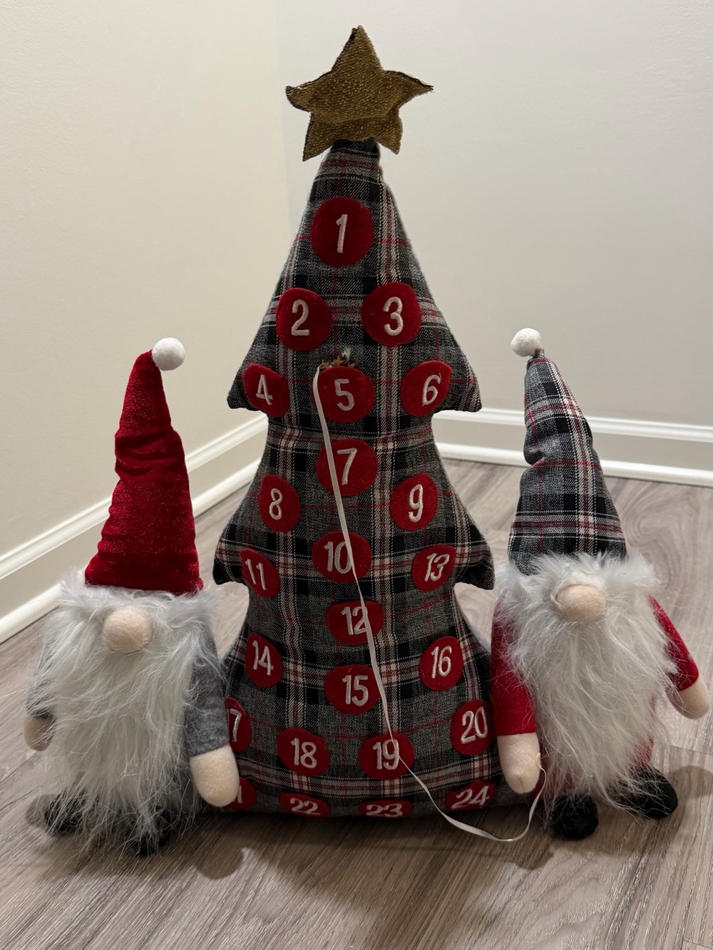 Gnome & Christmas Tree Advent Calendar, Weighted